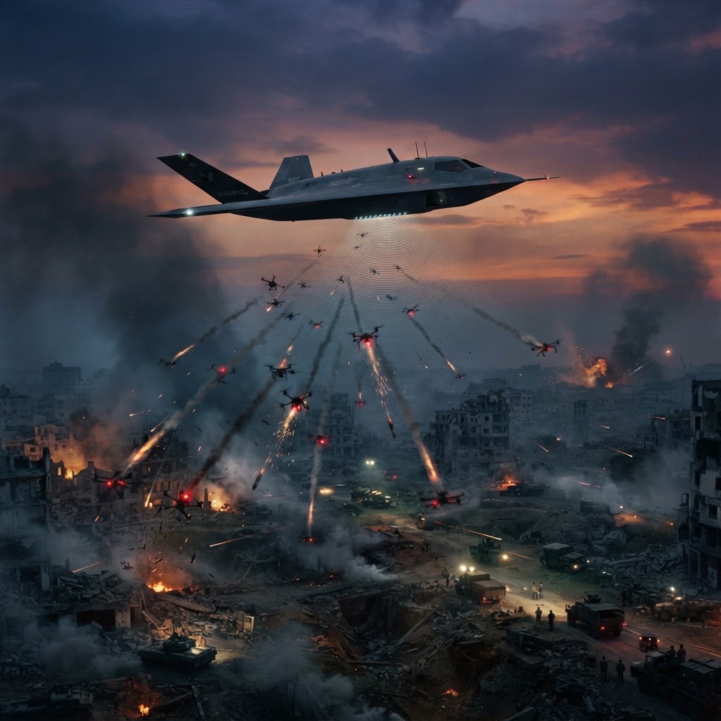 Airborne High-Power Microwaves: Breaking the Fiber-Optic and Autonomous Drone Jamming Deadlock