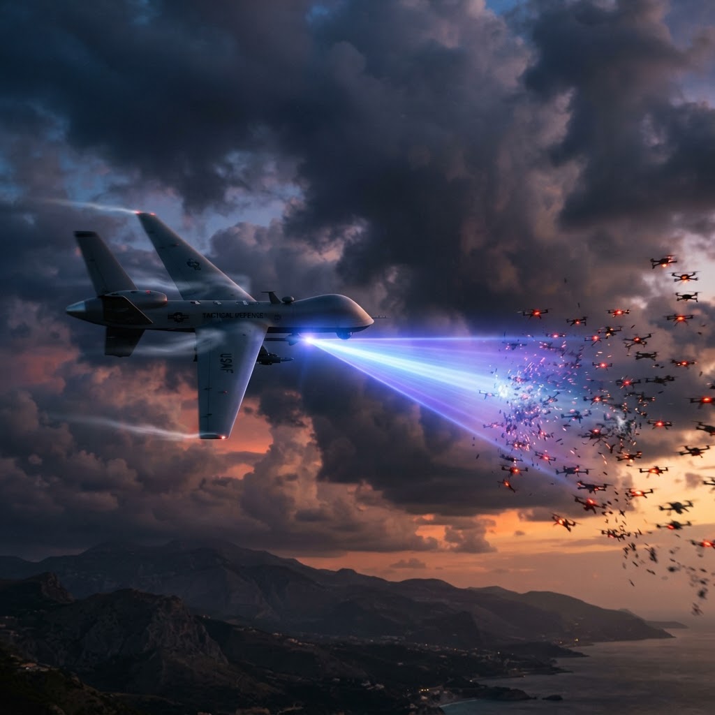 Airborne High-Power Microwave Arms Race: Inside the Push to Fry Drone Swarms in Mid-Air