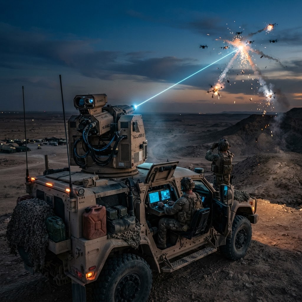India Accelerates 30 kW Laser Weapon Program to Counter Drone Swarms