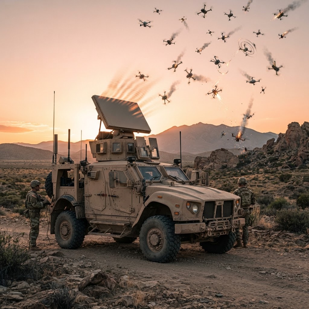 Marine Corps Secures Next-Gen HPM: The HAVOC System Reinvents Swarm Defense