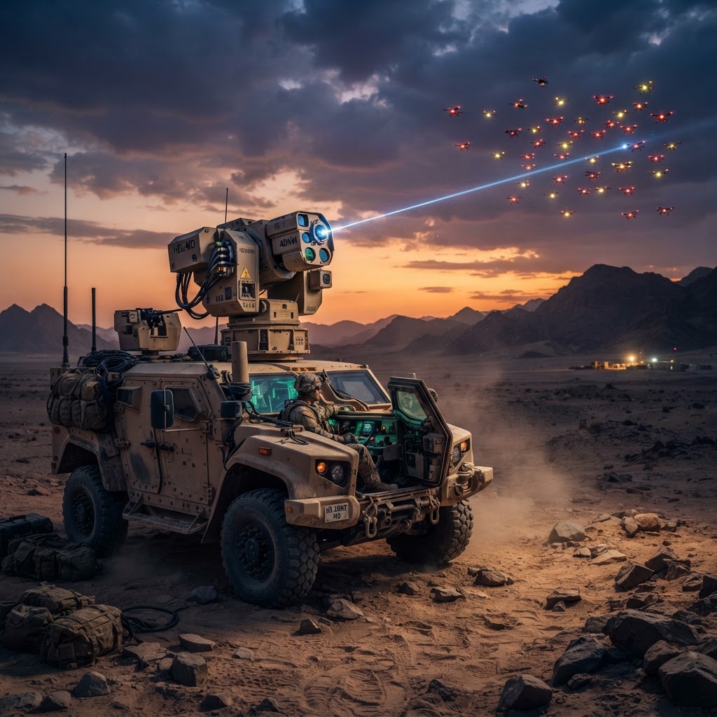 DRDO Accelerates 30 kW Laser Weapon Deployment to Counter Drone Swarms