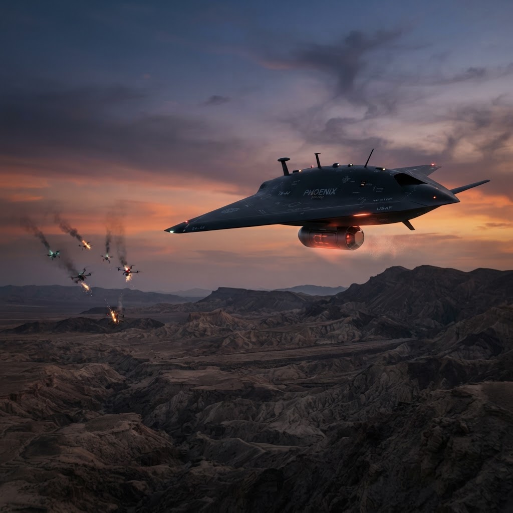 Airborne High-Power Microwave Weapons Take the Counter-Swarm Fight Aloft