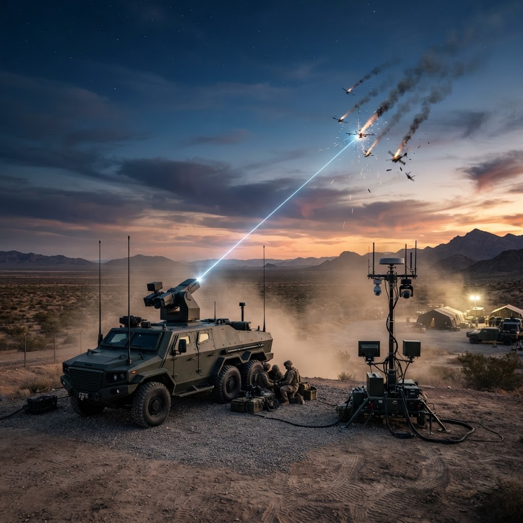 US Army Awards Historic $465M Counter-UAS Laser Production Contract Following Border Intercepts
