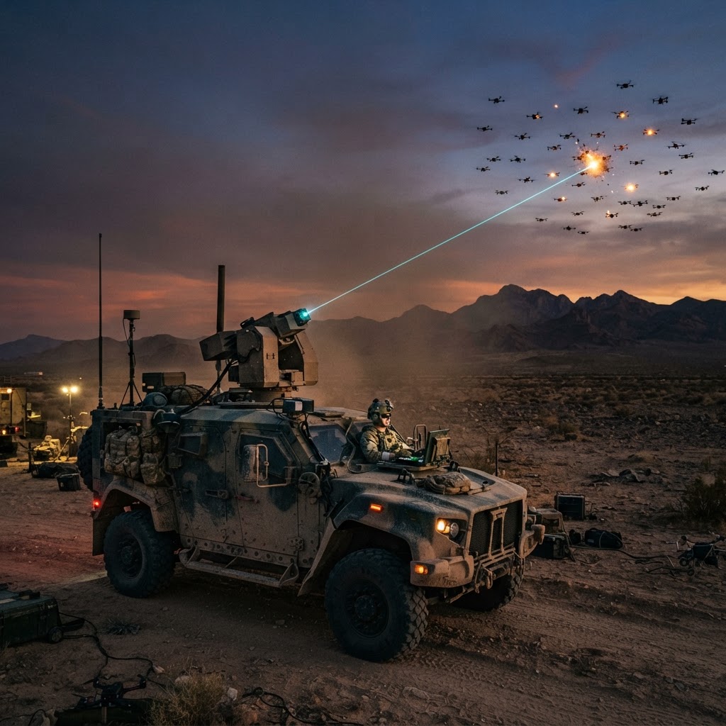 Army Awards Landmark $465M Contract for LOCUST X3 Laser Weapon Systems