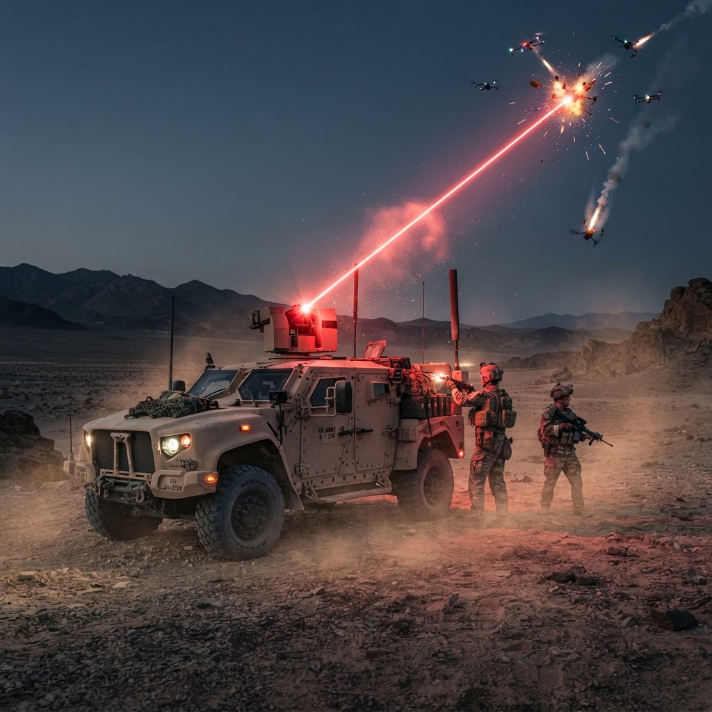 US Army Seals First Production Contract for Counter-Drone Lasers in $465 Million Award
