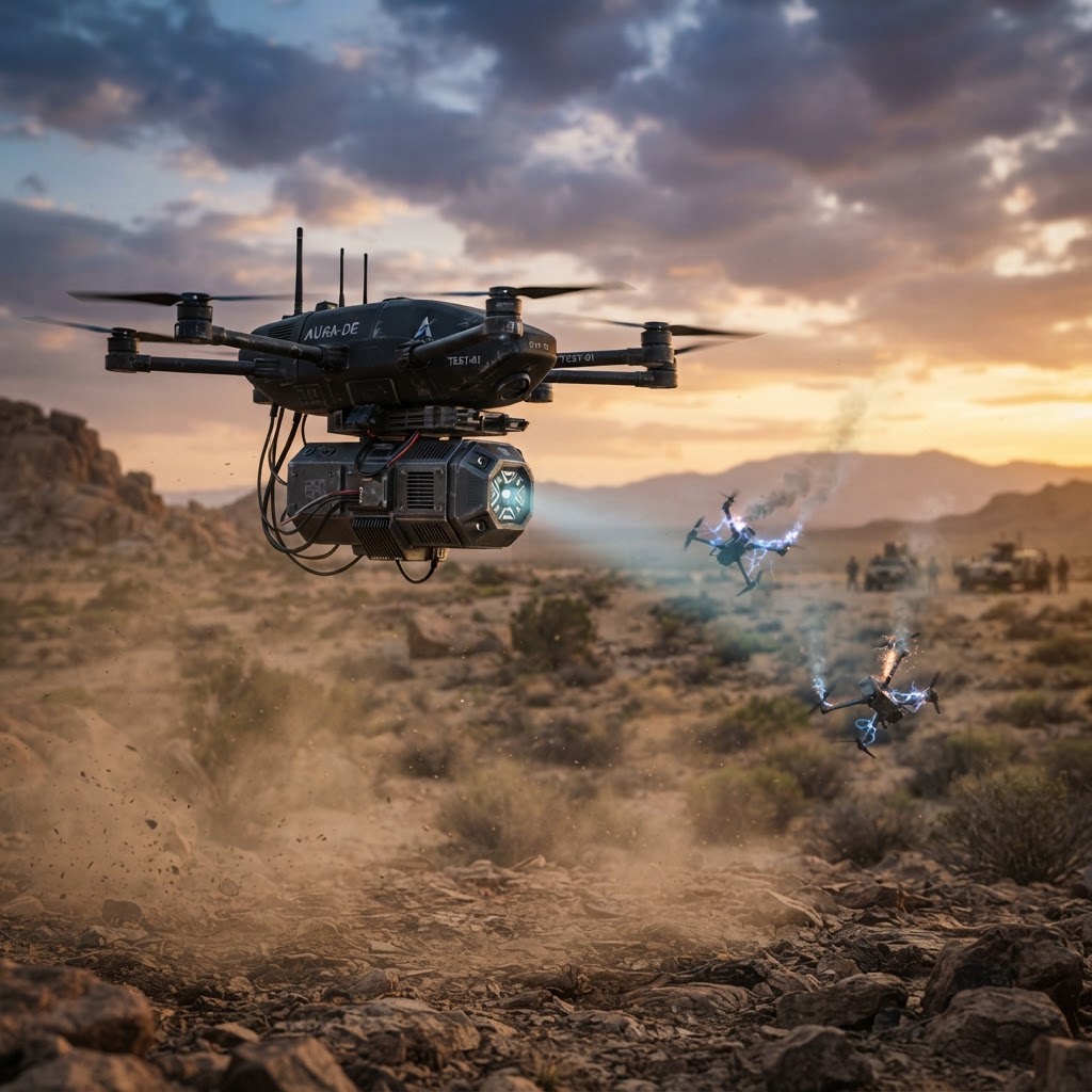 Beyond RF Jamming: How Airborne High-Power Microwaves Defeat Fiber-Optic FPV Swarms and Air Defense Radars