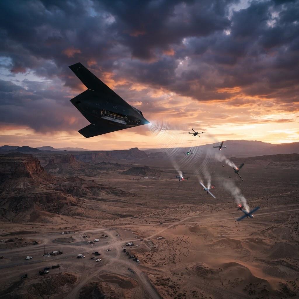 Airborne High-Power Microwaves Shift the Drone Swarm Equation