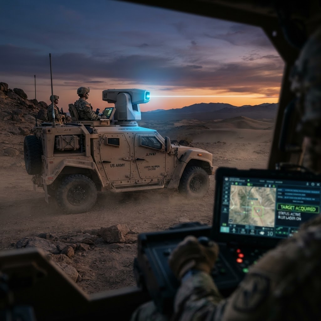 Army Awards First Major Directed Energy Production Contract for LOCUST Laser Systems