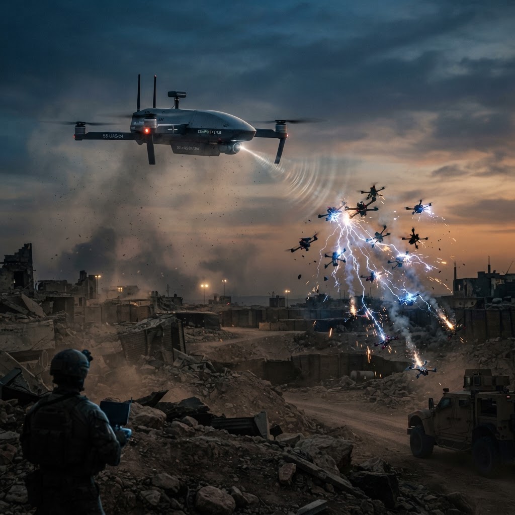 Why Fiber-Optic FPV Drones Are Forcing High-Power Microwave Weapons to the Front
