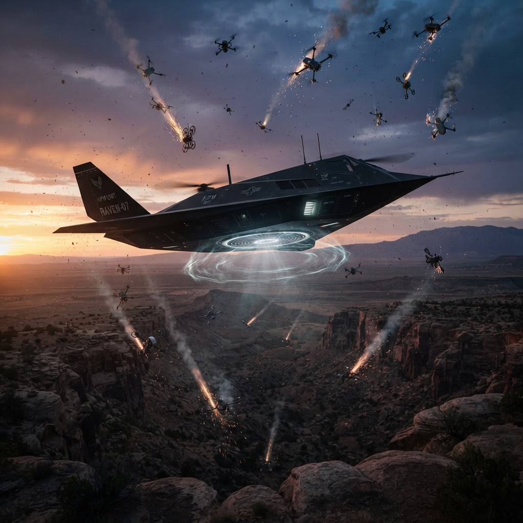 Airborne High-Power Microwave Weapons: The Race to Break Mass Drone Swarms in Mid-Air