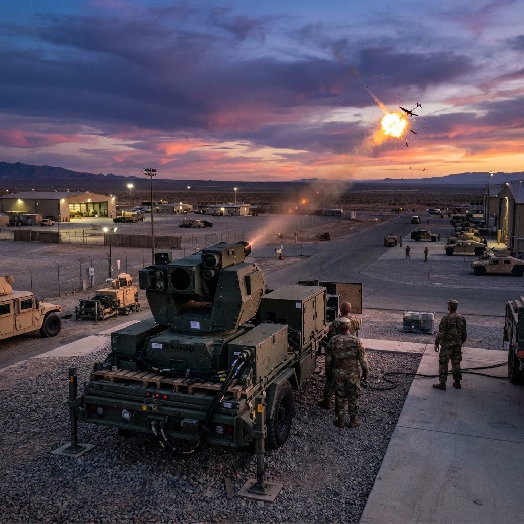 US Army Signals New Era with First-Ever Production Contract for Laser Weapons