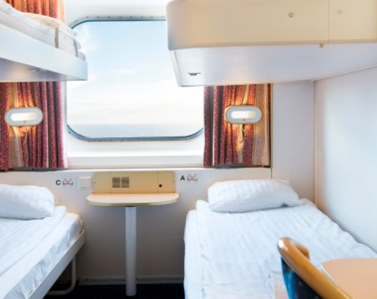 Go Nordic Cruiseline - ห้องพัก Outside Cabin