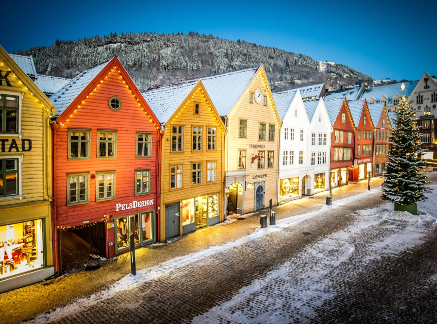 Fjords & New Year's Celebration in Bergen