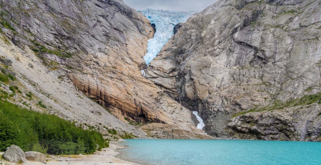 Briksdal Glacier, นอร์เวย์