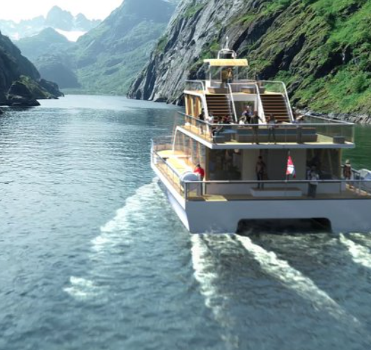 ล่องเรือเงียบ Trollfjord