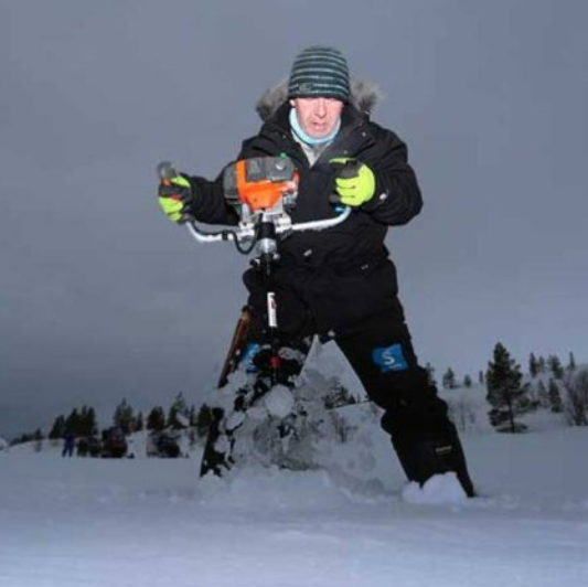 Ice Fishing Adventure in Kirkenes