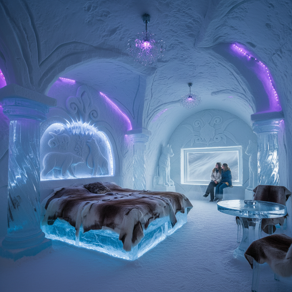 Sorrisniva Igloo Hotel, นอร์เวย์
