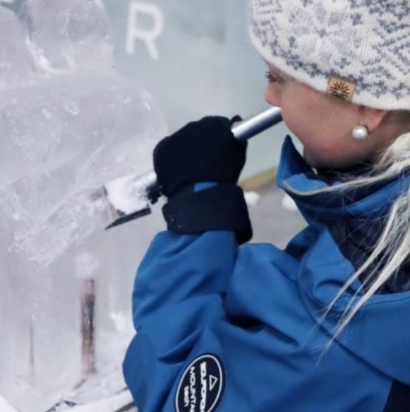 Ice Sculpting at Arctic SnowHotel