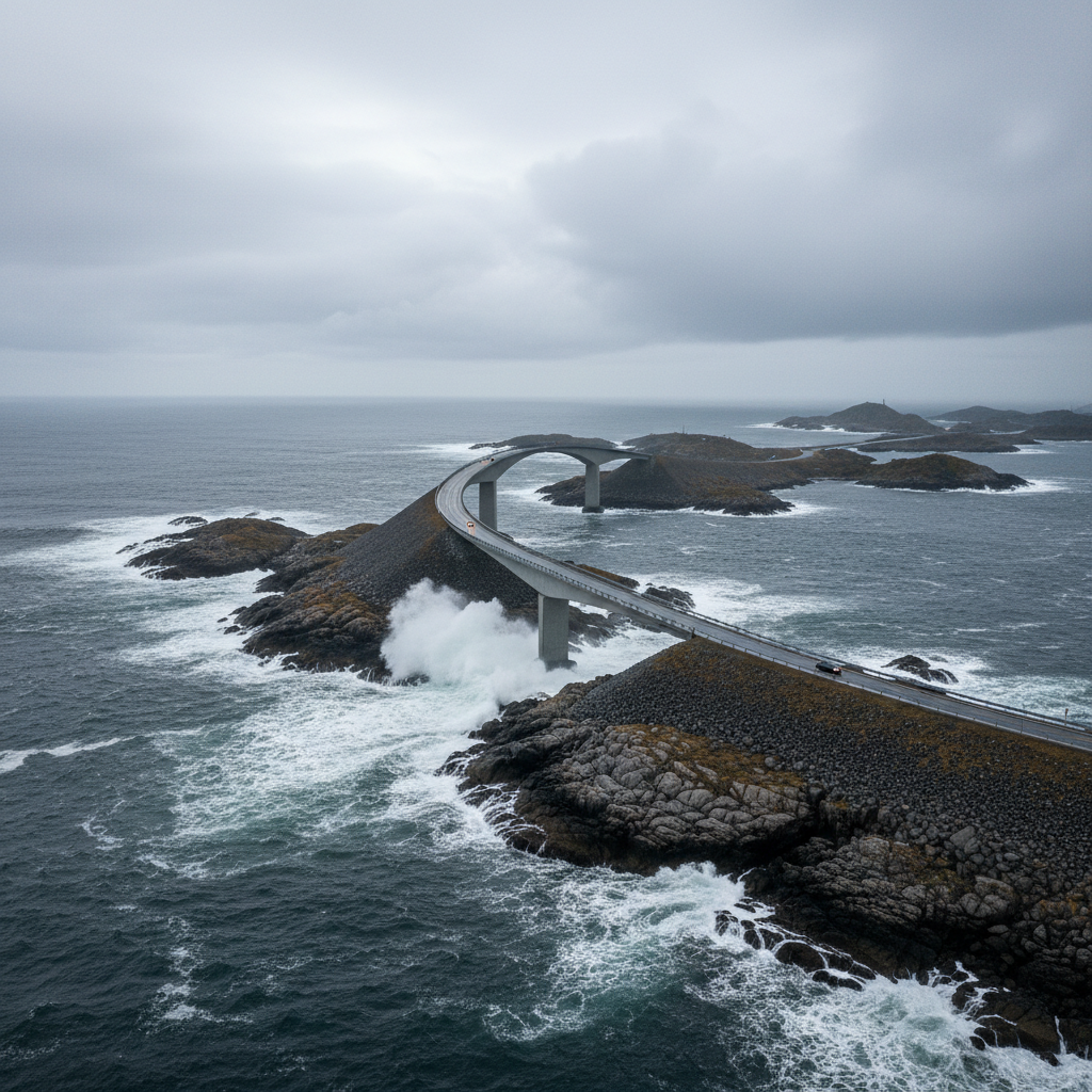 Atlantic Ocean Road, นอร์เวย์