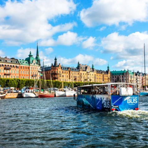 Ocean Bus sightseeing in Stockholm