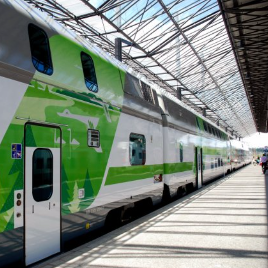 Overnight train Rovaniemi-Helsinki