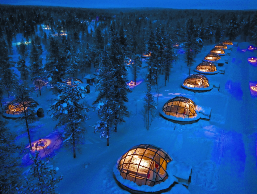 Kakslauttanen Glass Igloo Break