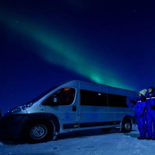 Airport transfer from Kirkenes Snow Hotel