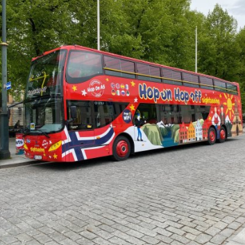 Hop-on/Hop-off Bus Tour Oslo 1 Day