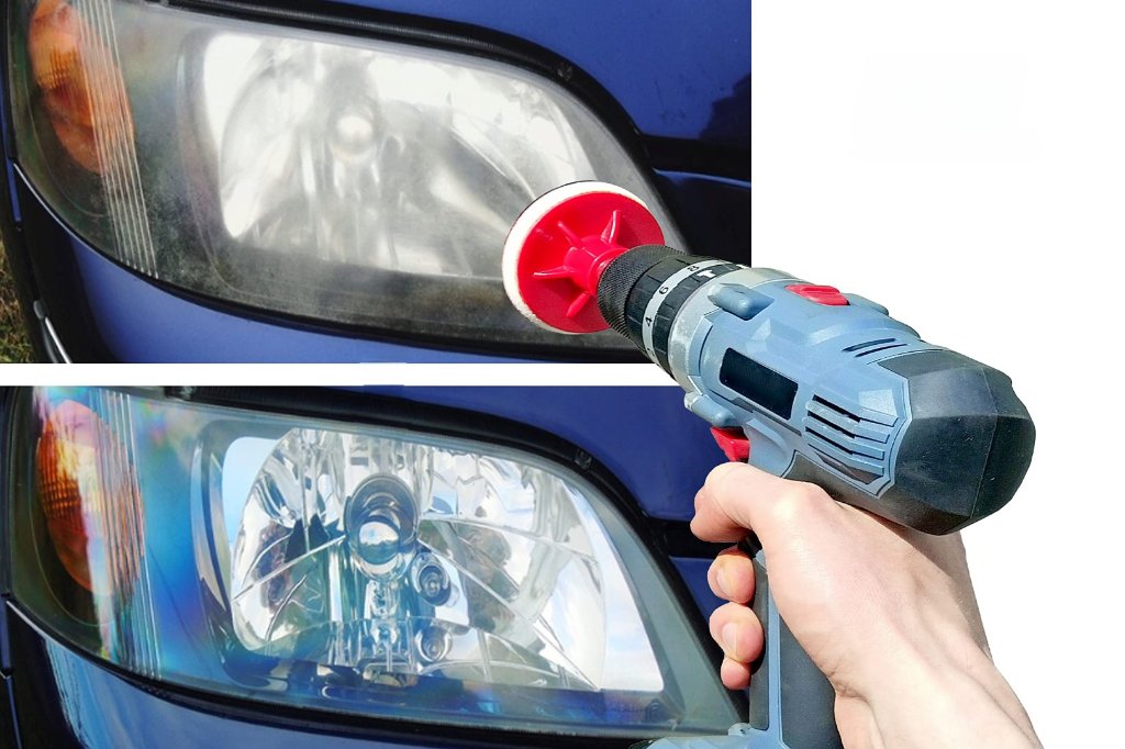 Zamućeni far prije i bistri far poslije obnove