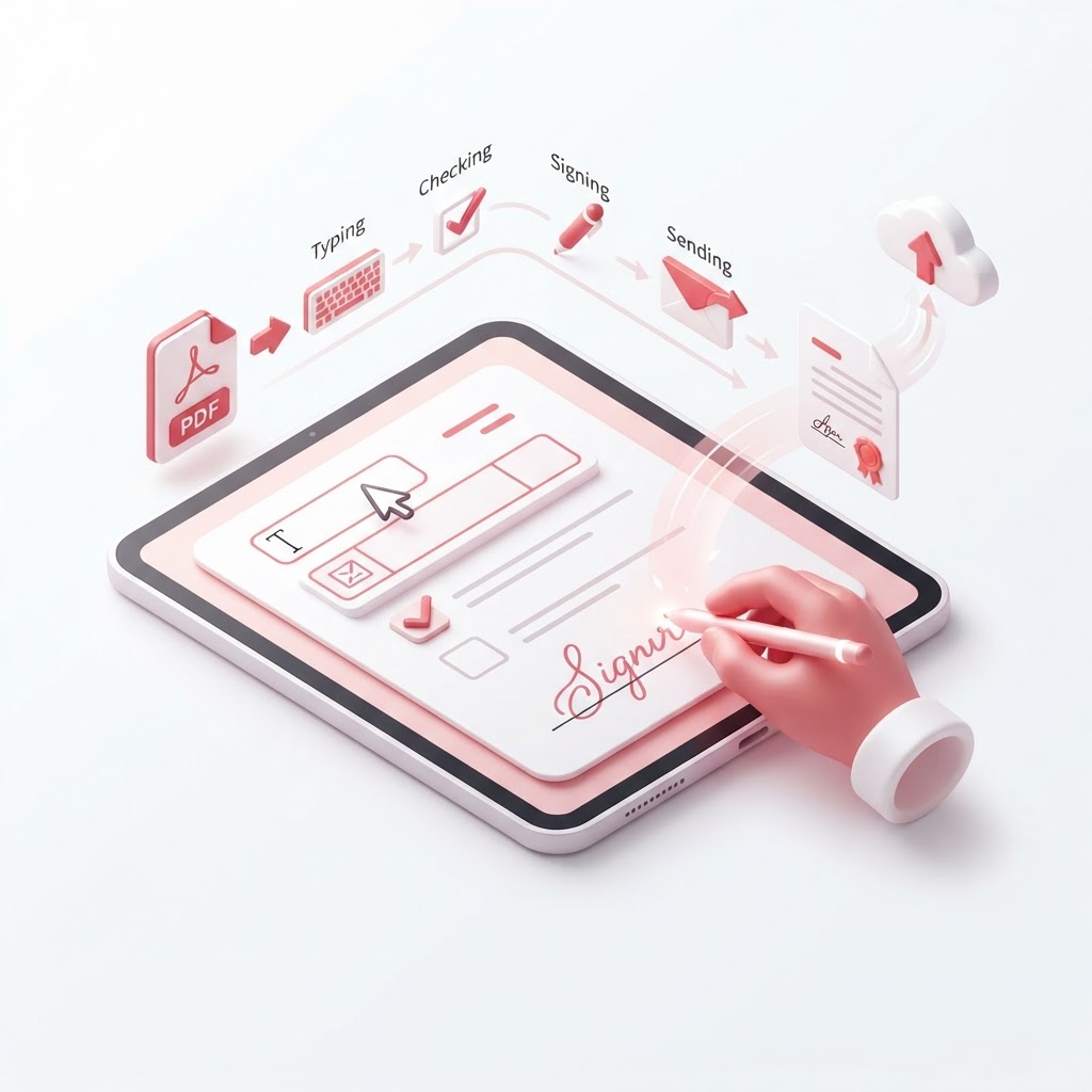 Fill Out Any PDF Form Free — Type, Check, Sign, Send