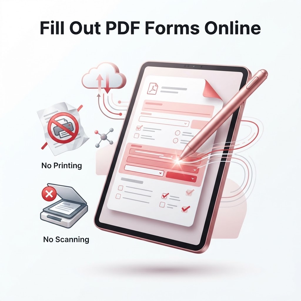 Fill Out PDF Forms Online — No Printing, No Scanning