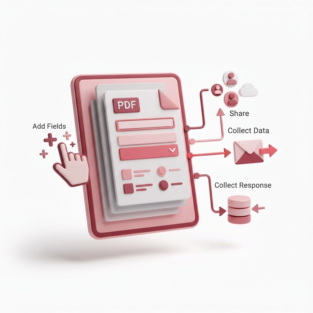 Create a Fillable PDF Free — Add Fields, Share, Collect
