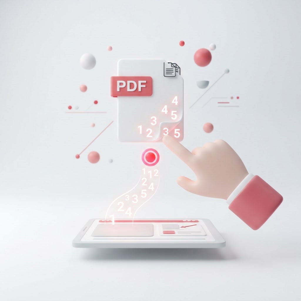 Add Page Numbers to a PDF Online in One Click