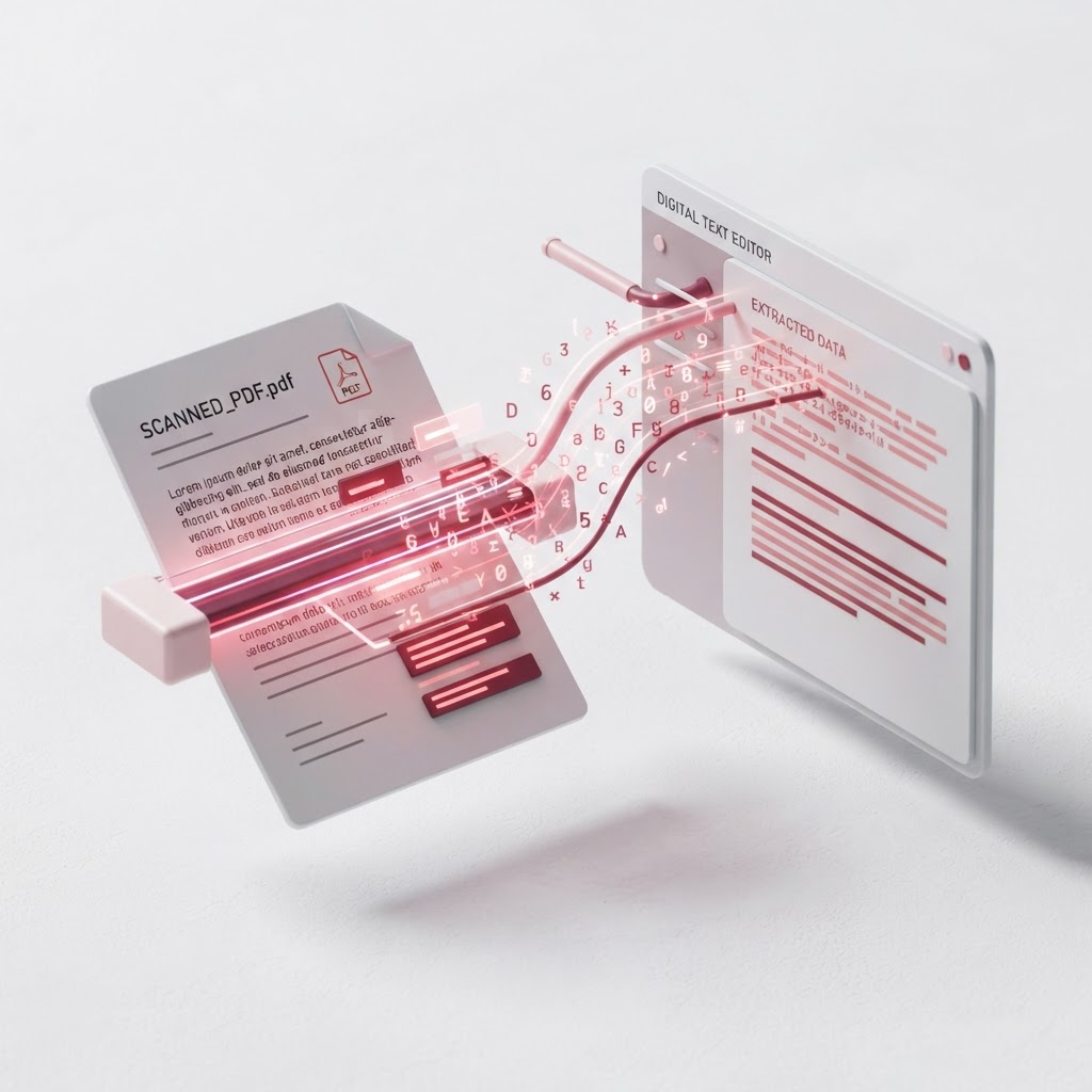 OCR PDF to Text: Extract Text from Scanned PDF Free