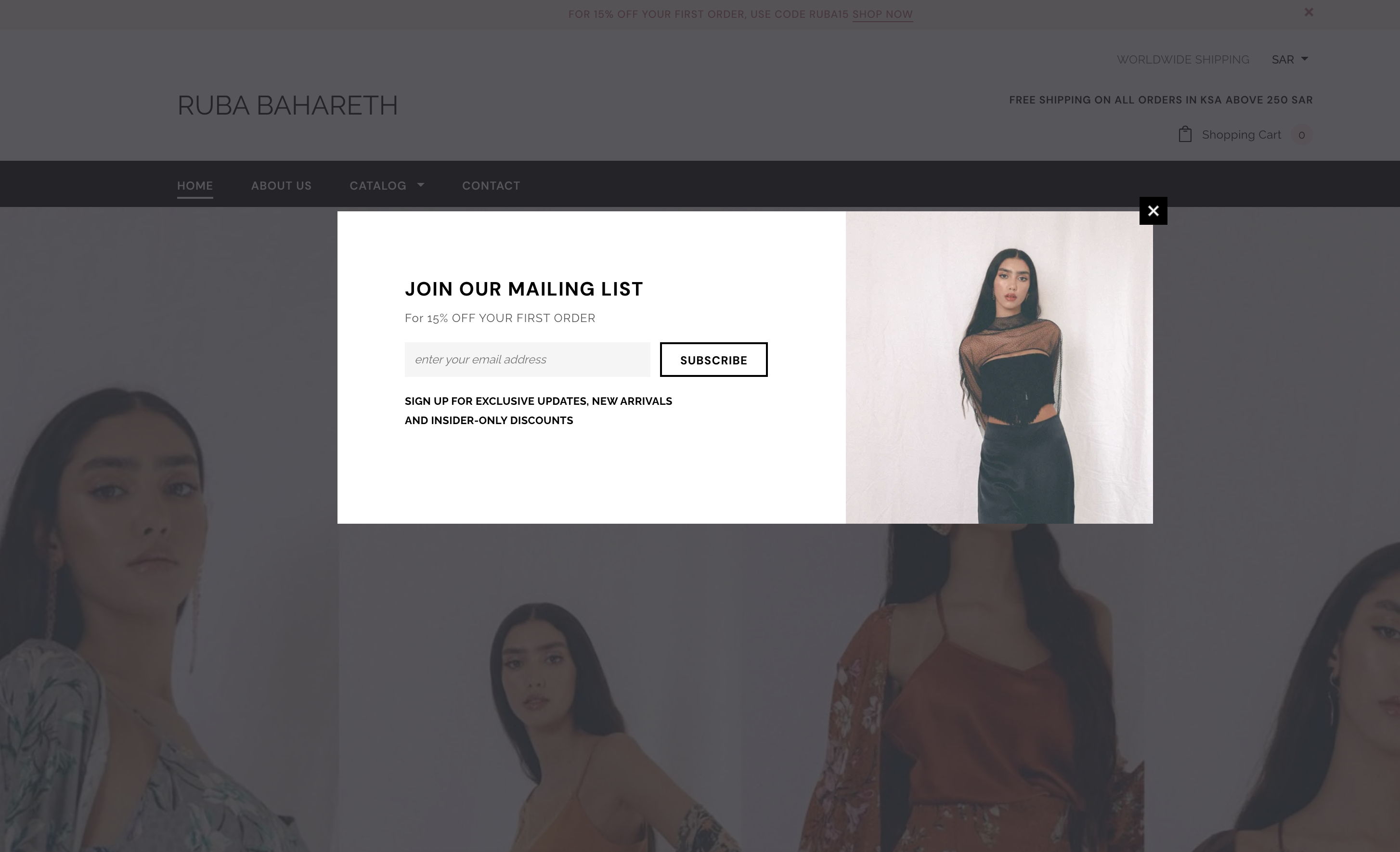 Ruba Bahareth E-Commerce