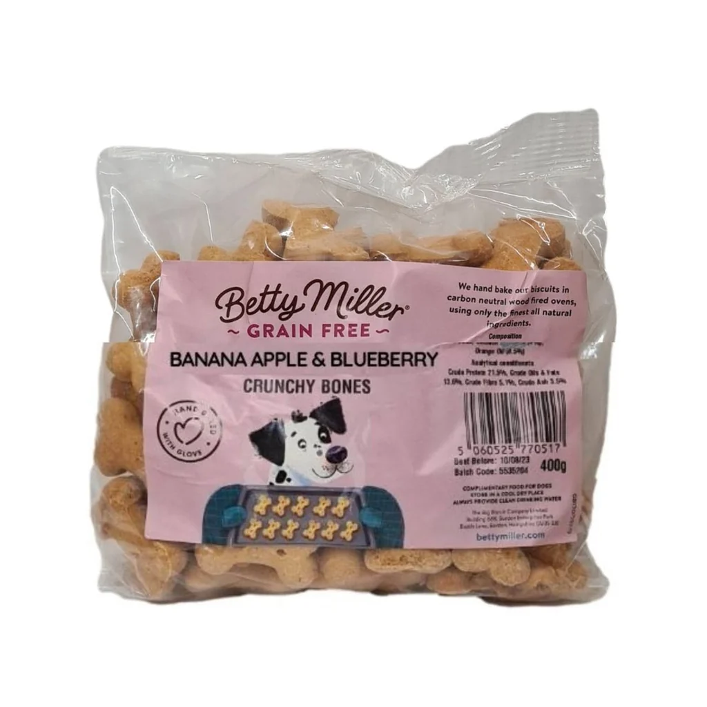 Banana Apple Blueberry Bones