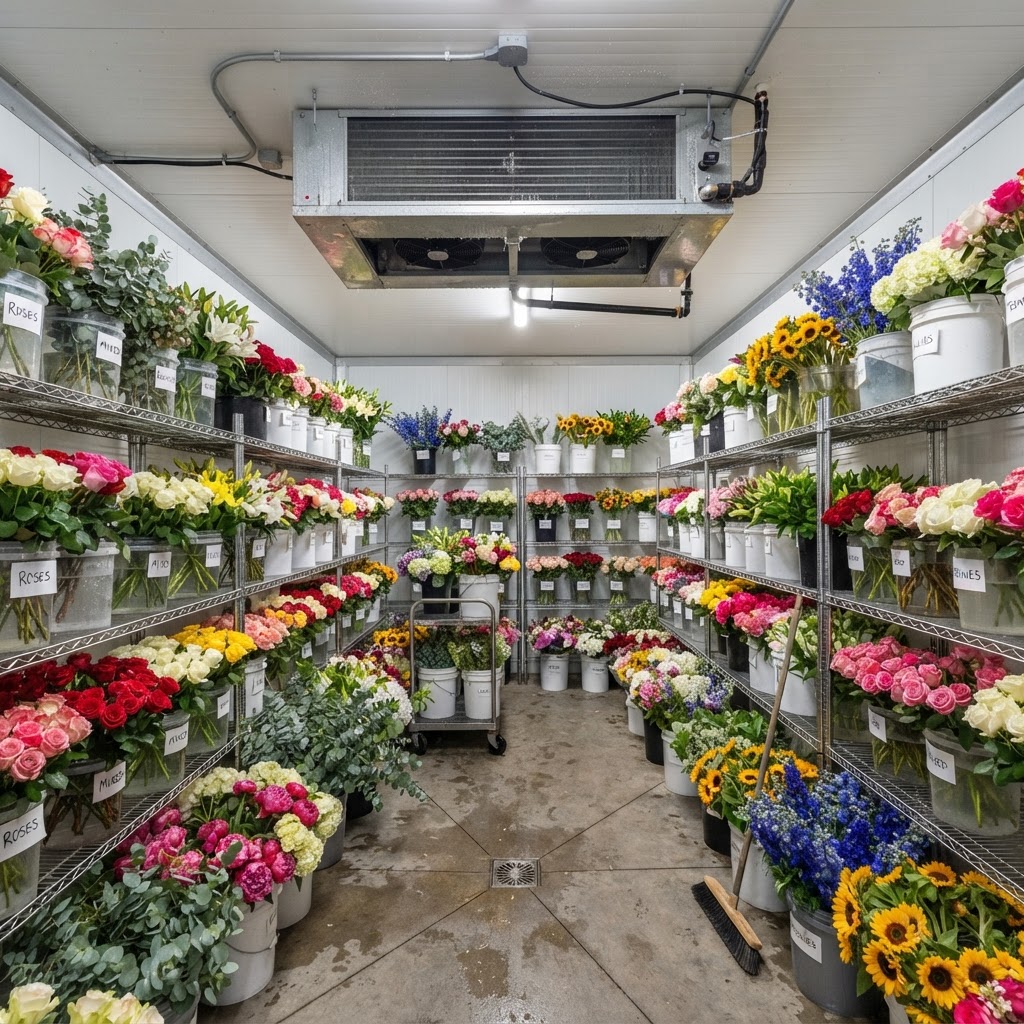 Kälteanlagen für Blumen & Pflanzen