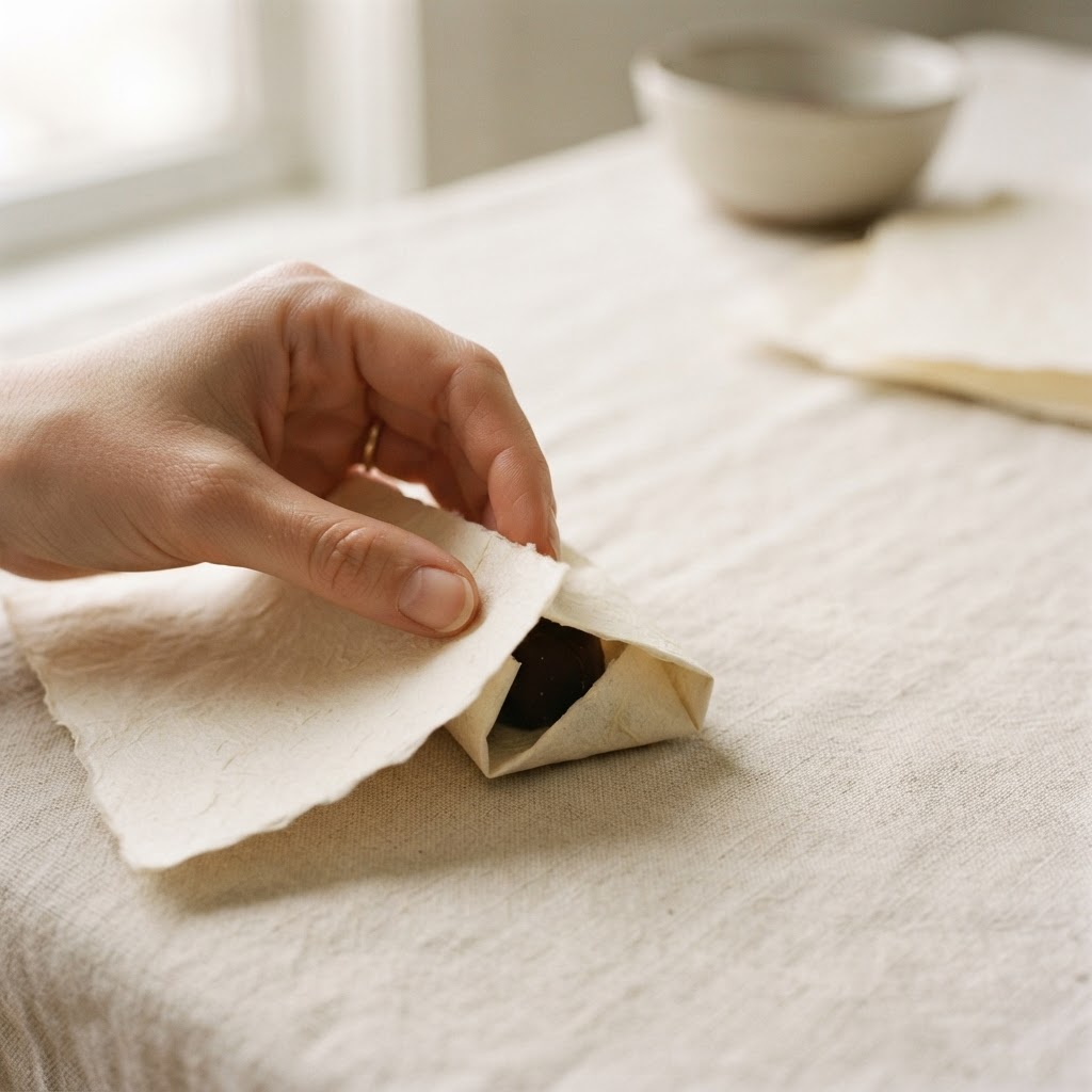Material specimen: packaging