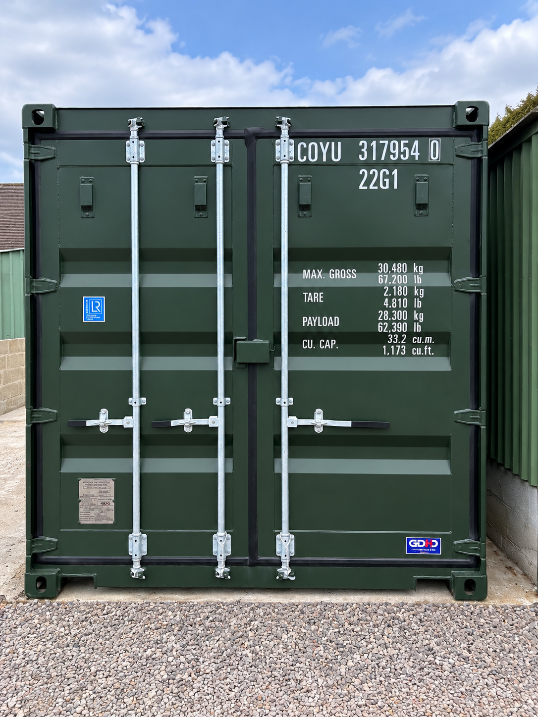 20 ft drive-up container at StorePoint Titchfield — image 2