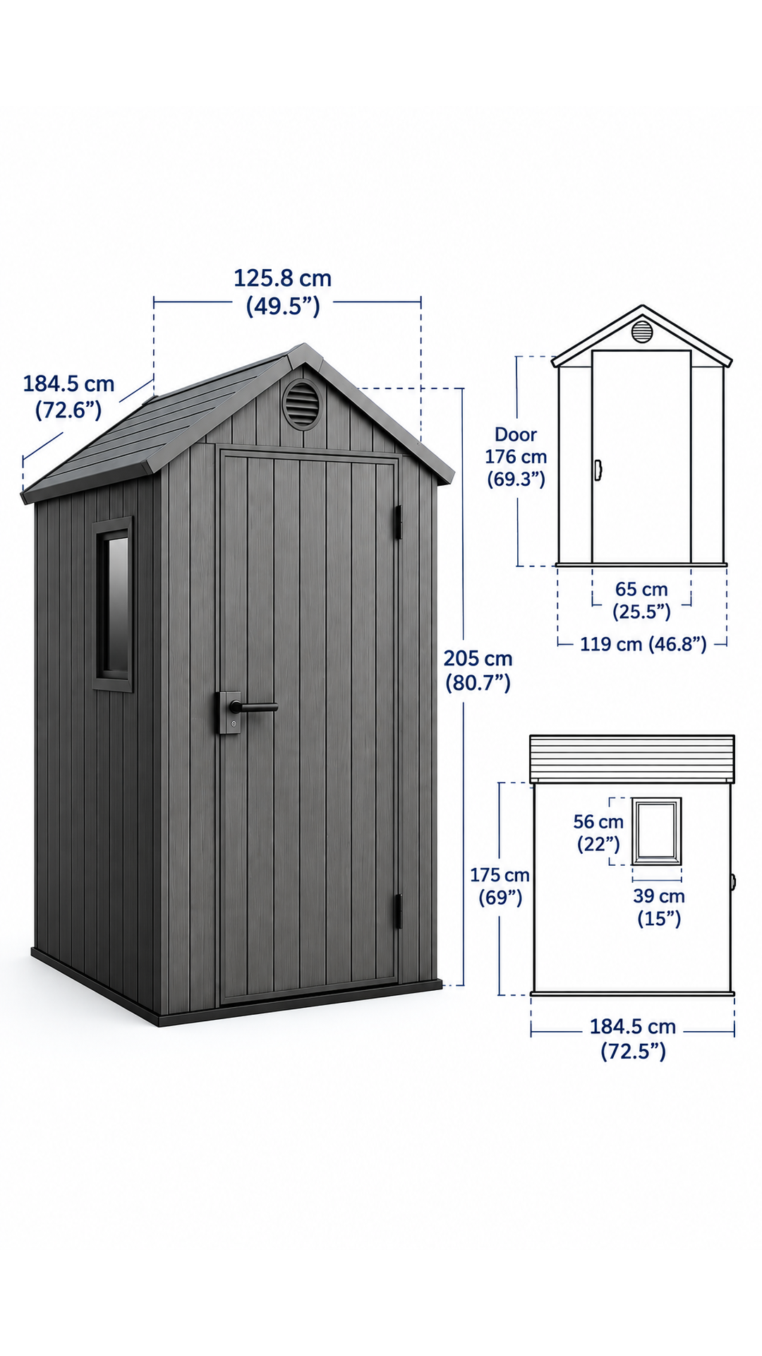 Covered storage 25 sq ft at StorePoint Titchfield — image 3
