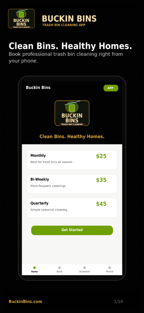 Clean Bins. Healthy Homes.
