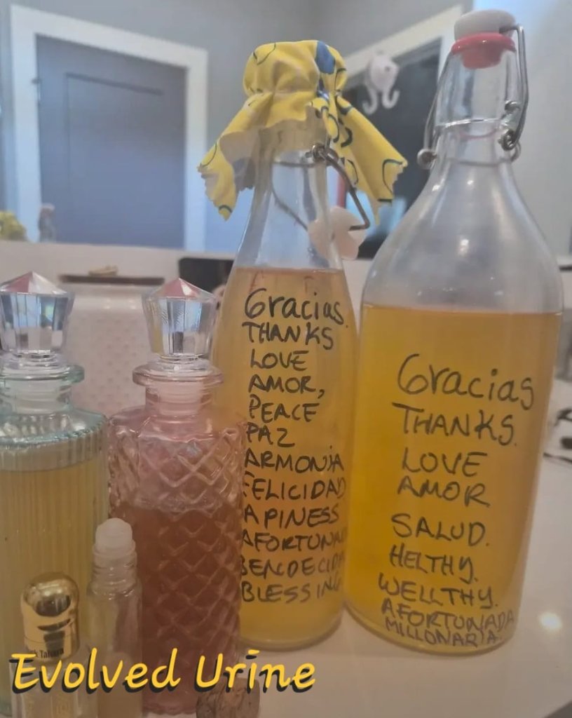 Evolved urine bottles