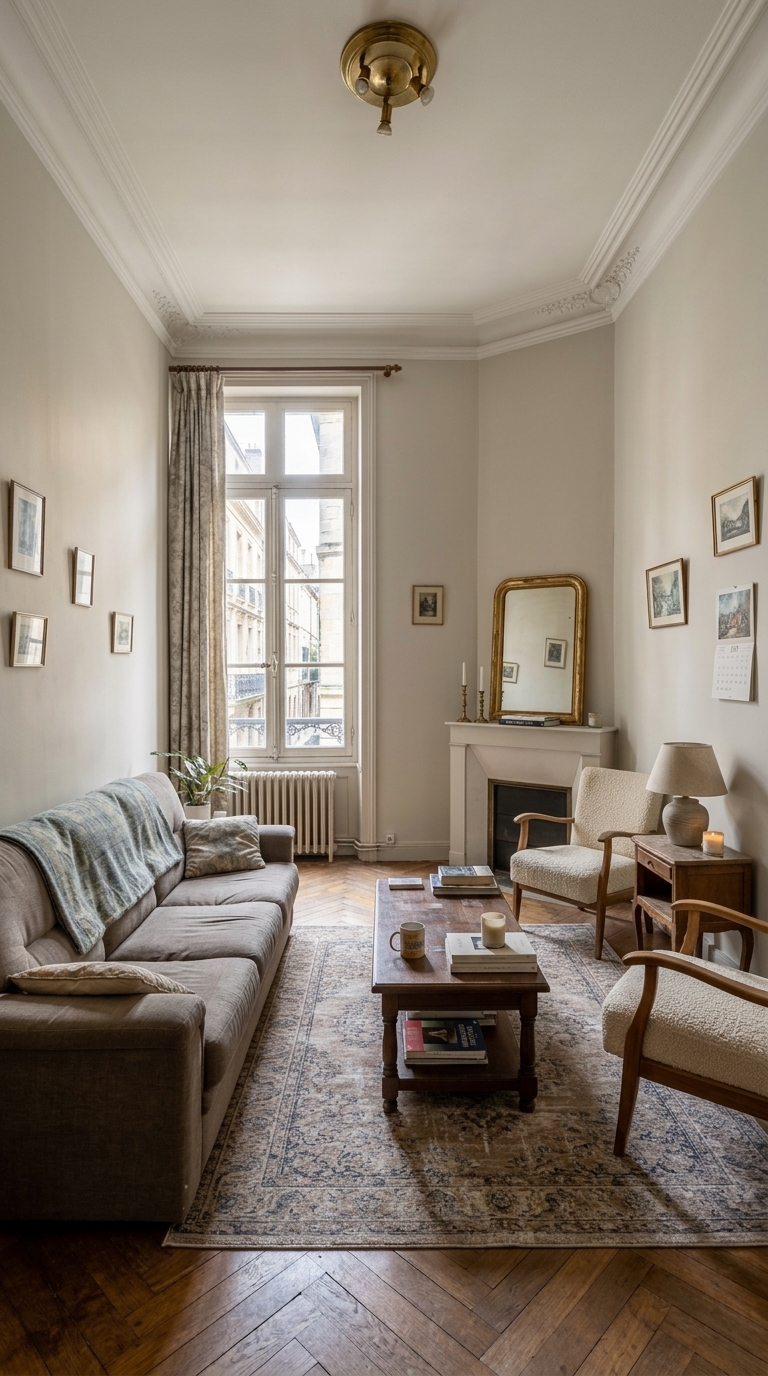 Peinture salon avant