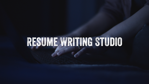 Resume Writing Studio