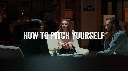 How to Pitch Yourself
