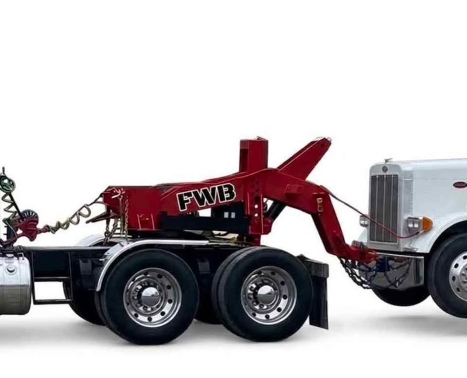 Fifth wheel wrecker boom inventory