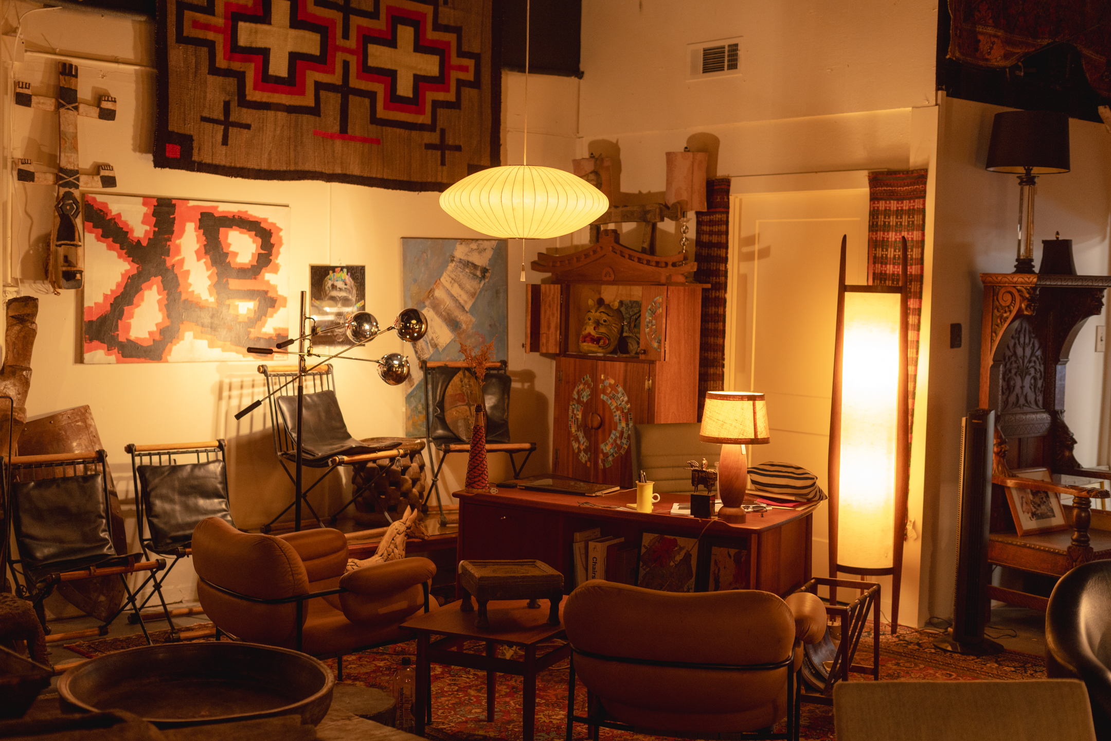 The Vintage Vault Austin showroom interior