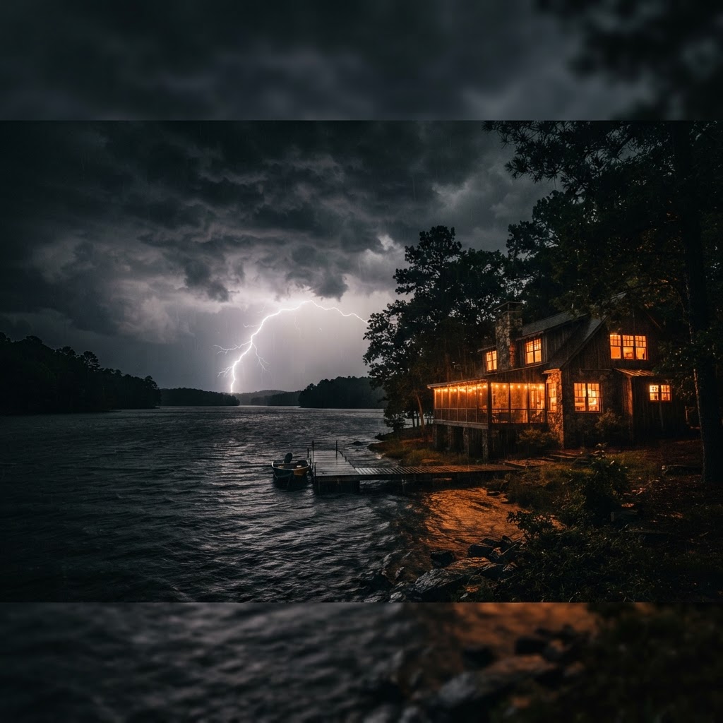 Severe storm damage in Anderson, SC - Never Dark Carolinas standby generator installation