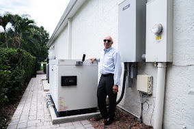 Another happy Never Dark customer - Never Dark standby generator installation in Landrum, SC