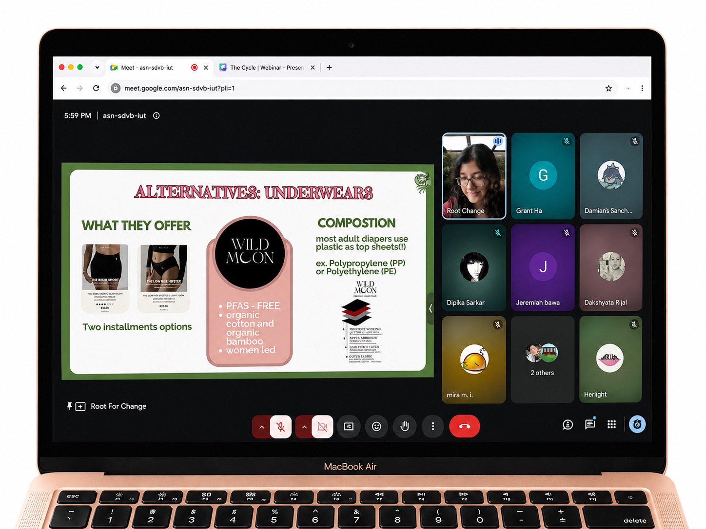 Sustainability Webinar with RootForChange